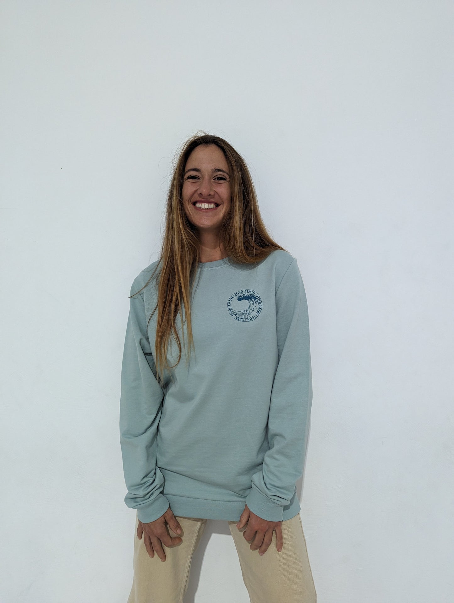 SUDADERA SPRING -LOGO-