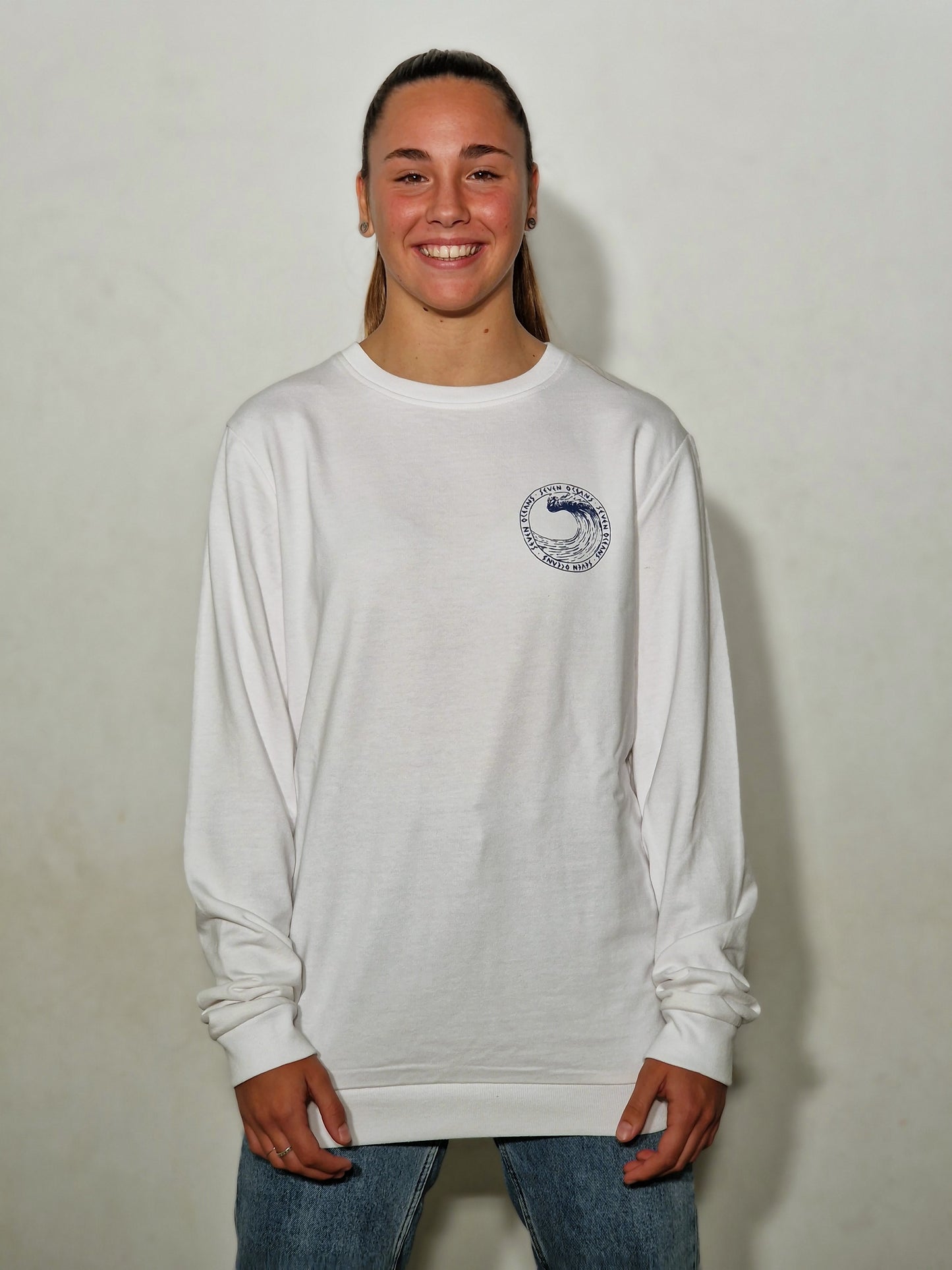 SUDADERA SPRING -LOGO-